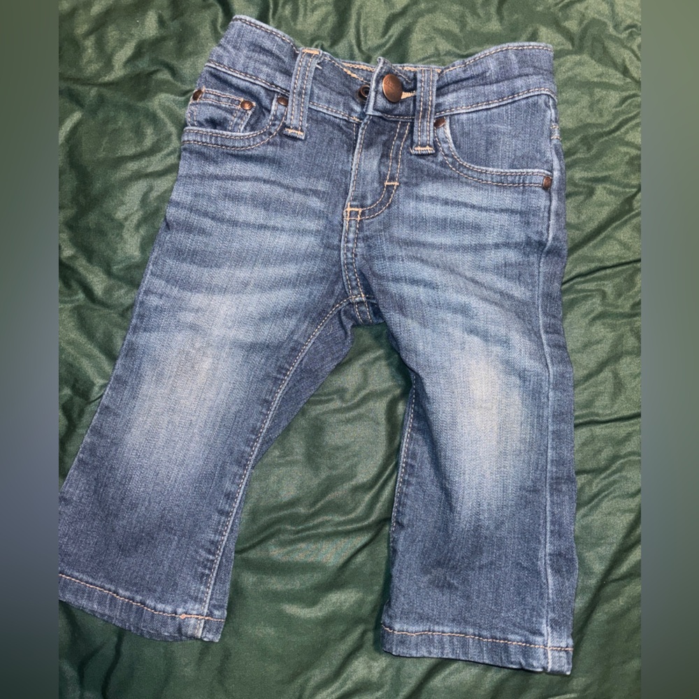 Wrangler Baby Girls Blue Jeans